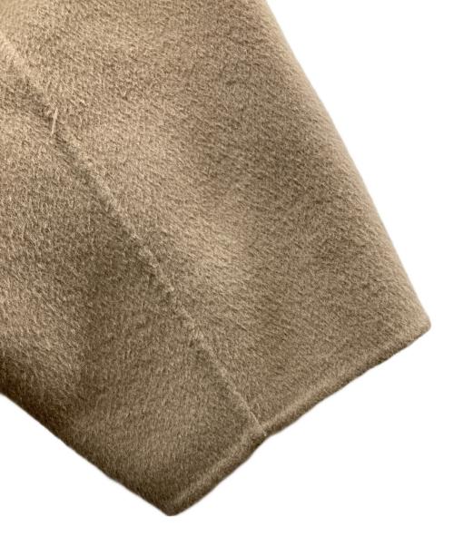 MUSE de Deuxieme Classe（ミューズ ドゥーズィエム クラス）MUSE de Deuxieme Classe (ミューズ ドゥーズィエム クラス) ウールアンゴラリバーコート ベージュ サイズ:freeの古着・服飾アイテム