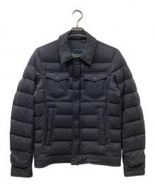 HERNO（ヘルノ）の古着「LA DENIM DOWN JACKET ダウンジャケット」｜ブラック