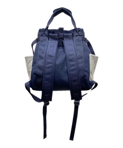 PORTER（ポーター）PORTER (ポーター) LOOPWHEELER (ループウィラー) バックパック ネイビー×グレーの古着・服飾アイテム