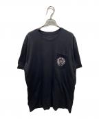 CHROME HEARTSクロムハーツ）の古着「ホノルル限定 ポケットTシャツ」｜ブラック