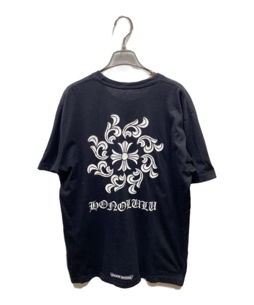 CHROME HEARTS（クロムハーツ）CHROME HEARTS (クロムハーツ) ホノルル限定 ポケットTシャツ ブラック サイズ:Lの古着・服飾アイテム
