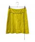 mina perhonen (ミナ ペルホネン) ウールデザインスカート イエロー サイズ:不明：8000円