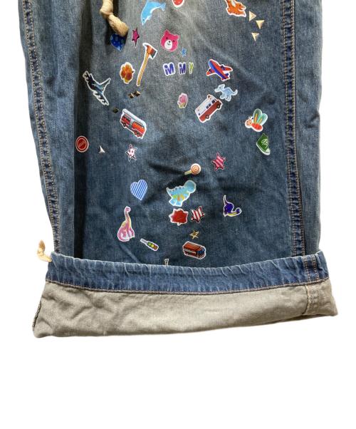 Maison MIHARA YASUHIRO（メゾン ミハラ ヤスヒロ）Maison MIHARA YASUHIRO (メゾン ミハラ ヤスヒロ) フュージディティールステッカージーンズ インディゴ サイズ:38の古着・服飾アイテム