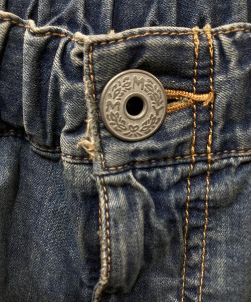 Maison MIHARA YASUHIRO（メゾン ミハラ ヤスヒロ）Maison MIHARA YASUHIRO (メゾン ミハラ ヤスヒロ) フュージディティールステッカージーンズ インディゴ サイズ:38の古着・服飾アイテム