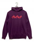 sacaiサカイ）の古着「On＆On＆On Print Hoodie」｜パープル