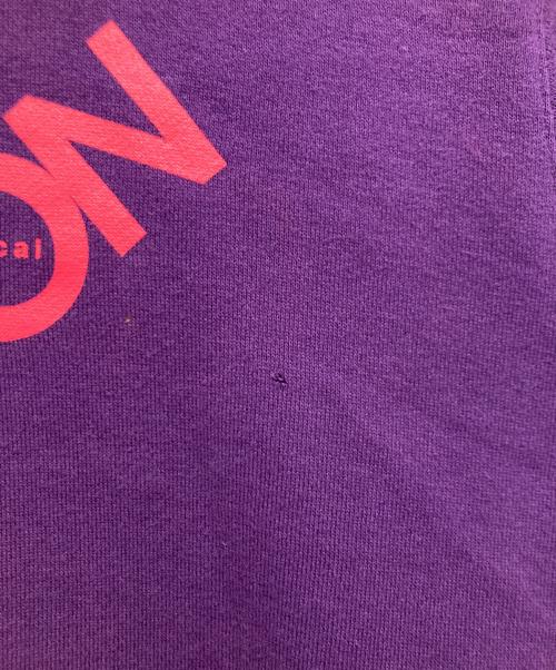 sacai（サカイ）sacai (サカイ) On＆On＆On Print Hoodie パープル サイズ:4の古着・服飾アイテム