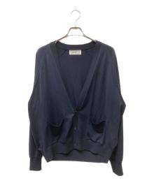 everyone（エブリワン）の古着「ニットカーディガン」｜ネイビー