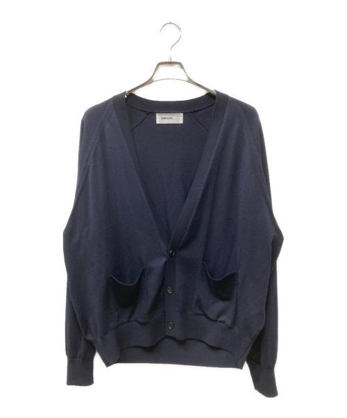 everyone（エブリワン）everyone (エブリワン) ニットカーディガン ネイビー サイズ:Lの古着・服飾アイテム