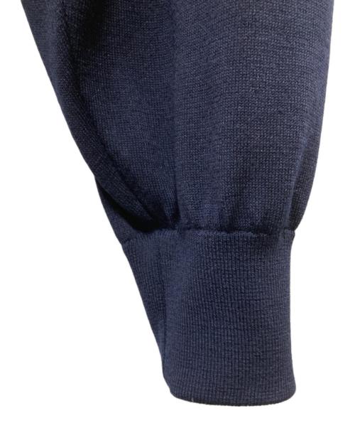 everyone（エブリワン）everyone (エブリワン) ニットカーディガン ネイビー サイズ:Lの古着・服飾アイテム