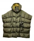 ottod'Ameオットダム）の古着「中綿フーデットベスト」｜オリーブ