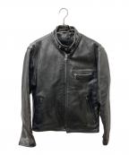 Schottショット）の古着「641SP シングルライダースジャケット」｜ブラック