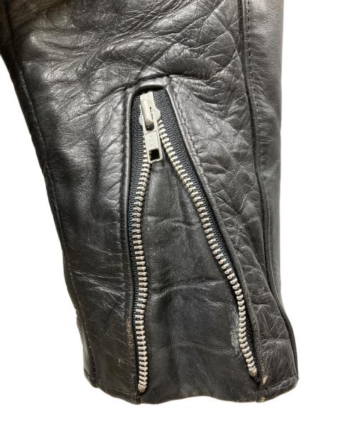 Schott（ショット）Schott (ショット) 641SP シングルライダースジャケット ブラック サイズ:SIZE38の古着・服飾アイテム