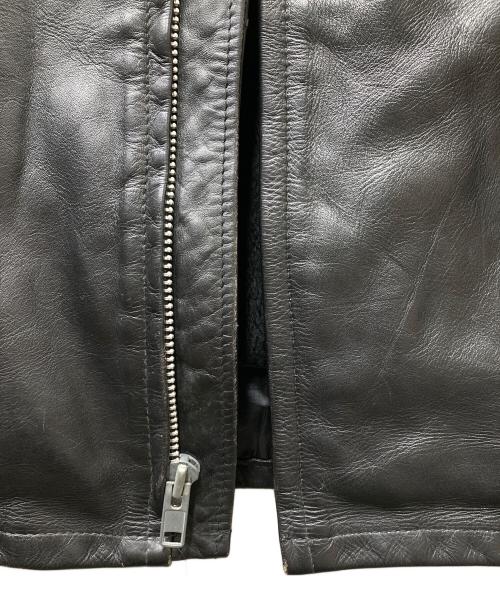 Schott（ショット）Schott (ショット) 641SP シングルライダースジャケット ブラック サイズ:SIZE38の古着・服飾アイテム