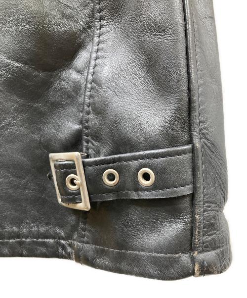 Schott（ショット）Schott (ショット) 641SP シングルライダースジャケット ブラック サイズ:SIZE38の古着・服飾アイテム