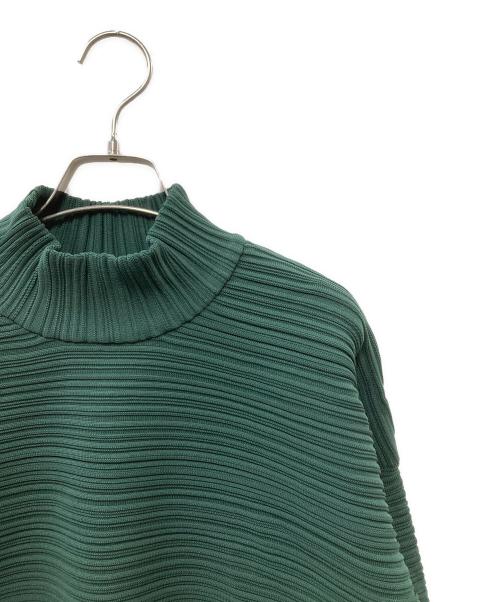 PLEATS PLEASE（プリーツプリーズ）PLEATS PLEASE (プリーツプリーズ) プリーツニット グリーン サイズ:不明の古着・服飾アイテム