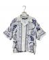 NEIGHBORHOOD（ネイバーフッド）の古着「COSMIC HAWAIIAN SHIRT コズミックハワイアンシャツ」｜ホワイト×ネイビー