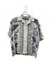 NEIGHBORHOOD（ネイバーフッド）の古着「COSMIC HAWAIIAN SHIRT コズミックハワイアンシャツ」｜ホワイト×ネイビー