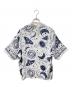 NEIGHBORHOOD (ネイバーフッド) COSMIC HAWAIIAN SHIRT コズミックハワイアンシャツ ホワイト×ネイビー サイズ:M：12000円