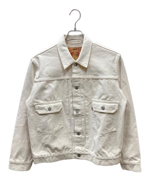 FULLCOUNT（フルカウント）FULLCOUNT (フルカウント) STRASBURGO (ストラスブルゴ) 別注デニムジャケット ホワイト サイズ:40の古着・服飾アイテム