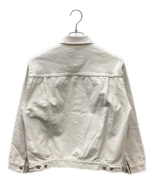 FULLCOUNT（フルカウント）FULLCOUNT (フルカウント) STRASBURGO (ストラスブルゴ) 別注デニムジャケット ホワイト サイズ:40の古着・服飾アイテム
