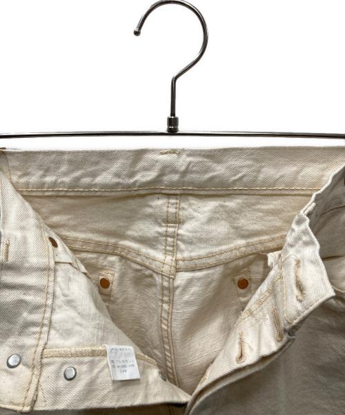 FULLCOUNT（フルカウント）FULLCOUNT (フルカウント) STRASBURGO (ストラスブルゴ) Ecru Selvedge Slim Straight Denim アイボリー サイズ:33の古着・服飾アイテム