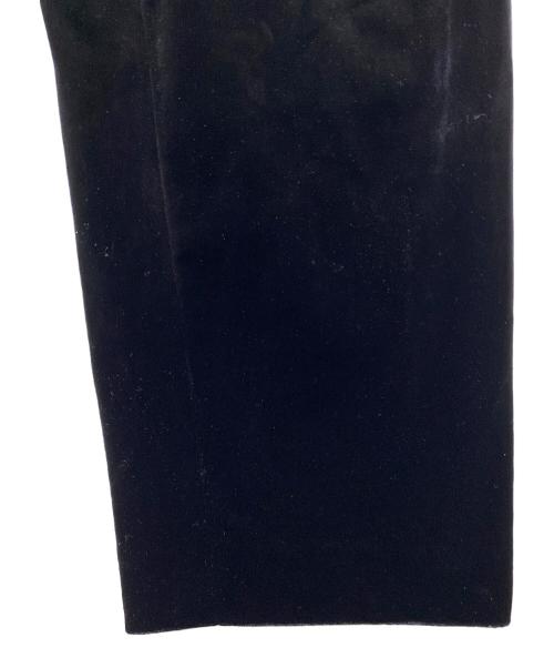 CABAN（キャバン）CABaN (キャバン) ソフトべロア ワイドパンツ ブラック サイズ:SIZE Sの古着・服飾アイテム