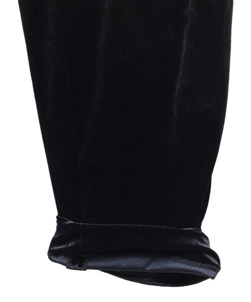 CABAN（キャバン）CABaN (キャバン) ソフトべロア ワイドパンツ ブラック サイズ:SIZE Sの古着・服飾アイテム