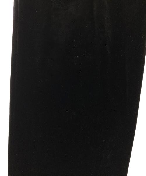 CABAN（キャバン）CABaN (キャバン) ソフトべロア ワイドパンツ ブラック サイズ:SIZE Sの古着・服飾アイテム