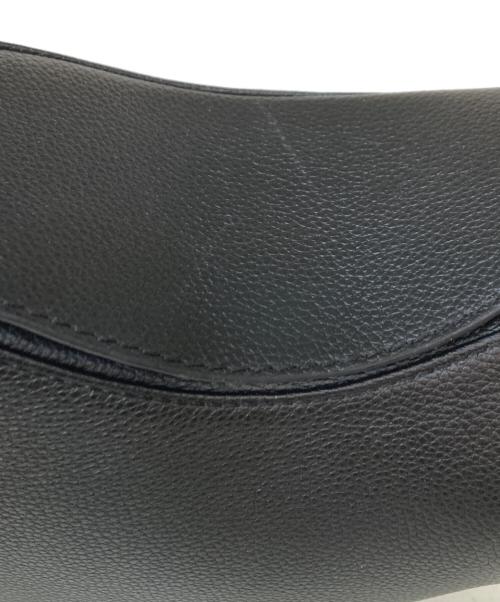 POLENE（ポレーヌ）POLENE (ポレーヌ) Tonca トンカ レザー ショルダーバッグ ブラックの古着・服飾アイテム