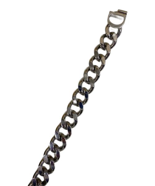 Christian Dior（クリスチャン ディオール）Christian Dior (クリスチャン ディオール) チェーンリンクネックレス シルバーの古着・服飾アイテム