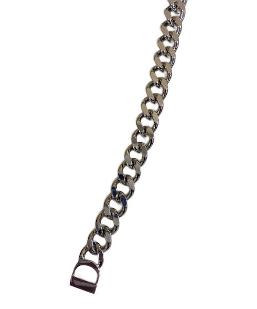 Christian Dior（クリスチャン ディオール）Christian Dior (クリスチャン ディオール) チェーンリンクネックレス シルバーの古着・服飾アイテム