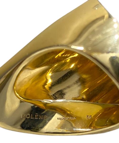 POLENE（ポレーヌ）POLENE (ポレーヌ) Eole ドレープドリング ゴールド サイズ:SIZE 約16号(表記：56)の古着・服飾アイテム