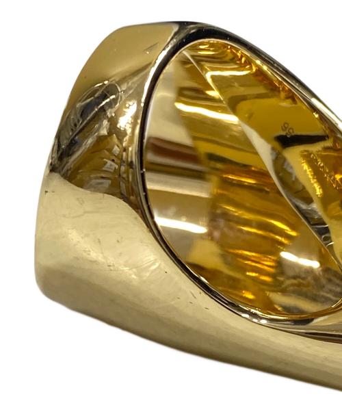 POLENE（ポレーヌ）POLENE (ポレーヌ) Eole ドレープドリング ゴールド サイズ:SIZE 約16号(表記：56)の古着・服飾アイテム