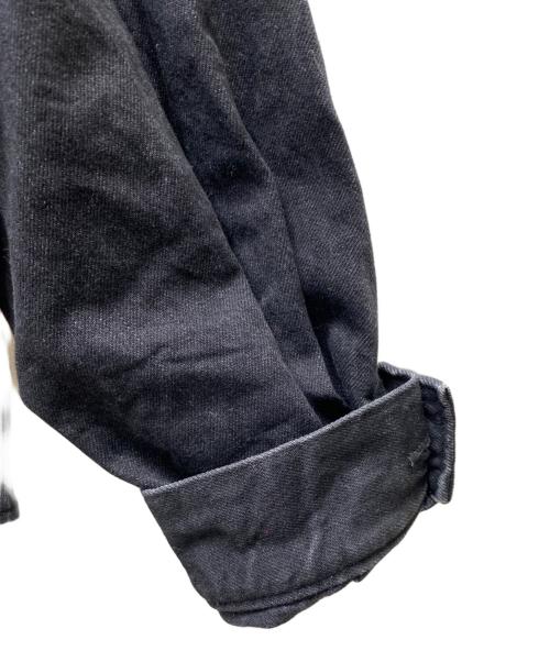 SHISHIKUI（シシクイ）SHISHIKUI (シシクイ) Denim Ja オーバーサイズデニムジャケット ブラック サイズ:FREEの古着・服飾アイテム