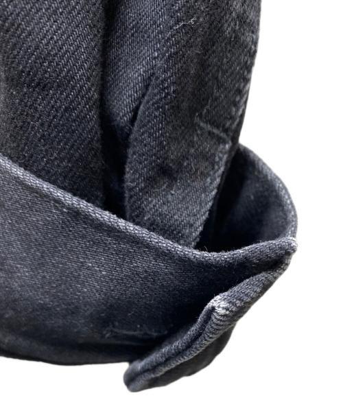 SHISHIKUI（シシクイ）SHISHIKUI (シシクイ) Denim Ja オーバーサイズデニムジャケット ブラック サイズ:FREEの古着・服飾アイテム