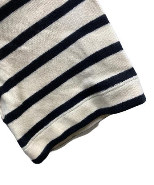 JIL SANDER+（ジルサンダープラス）JIL SANDER+ (ジルサンダープラス) ボーダーTシャツ アイボリー サイズ:XLの古着・服飾アイテム