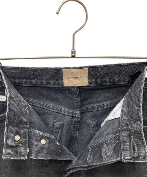 THE SHISHIKUI（シシクイ）THE SHISHIKUI (シシクイ) EASY JEANSデニムパンツ ブラック サイズ:38の古着・服飾アイテム