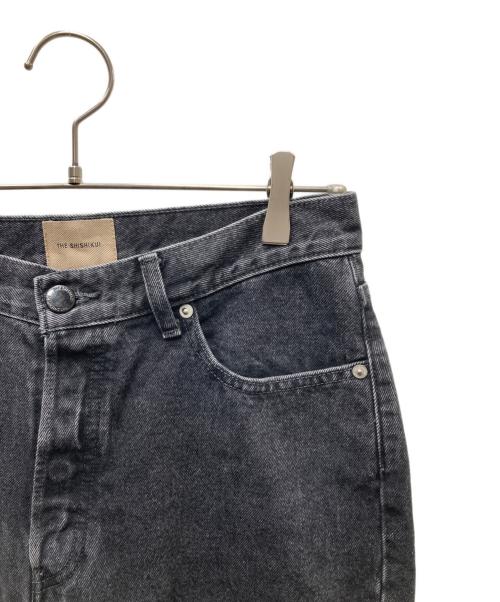 THE SHISHIKUI（シシクイ）THE SHISHIKUI (シシクイ) EASY JEANSデニムパンツ ブラック サイズ:38の古着・服飾アイテム