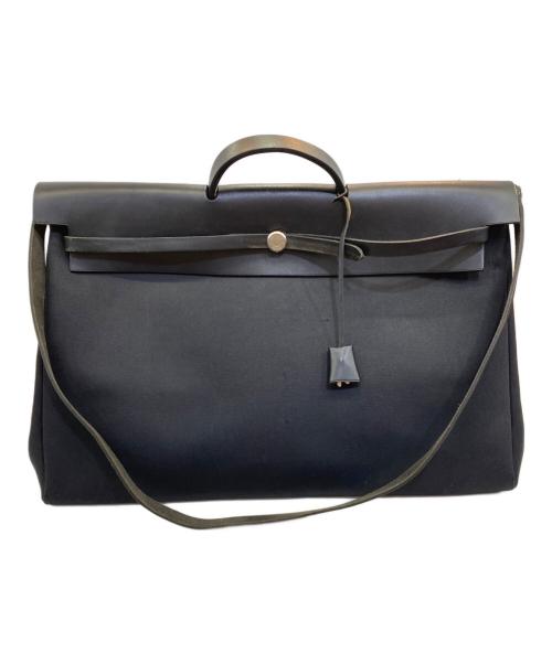HERMES（エルメス）HERMES (エルメス) エールバッグ HERBAG TGM（スペアバッグ付き） ブラック サイズ:TGMの古着・服飾アイテム
