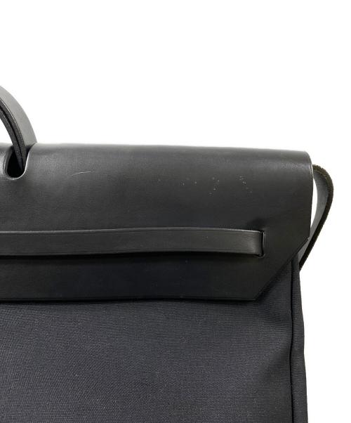 HERMES（エルメス）HERMES (エルメス) エールバッグ HERBAG TGM（スペアバッグ付き） ブラック サイズ:TGMの古着・服飾アイテム