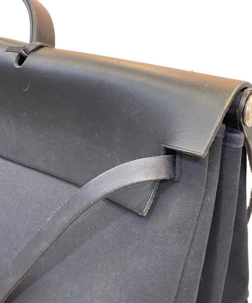 HERMES（エルメス）HERMES (エルメス) エールバッグ HERBAG TGM（スペアバッグ付き） ブラック サイズ:TGMの古着・服飾アイテム
