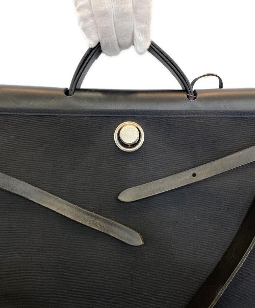 HERMES（エルメス）HERMES (エルメス) エールバッグ HERBAG TGM（スペアバッグ付き） ブラック サイズ:TGMの古着・服飾アイテム