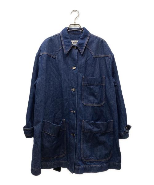 MM6 Maison Margiela（エムエムシックスメゾンマルジェラ）MM6 Maison Margiela (エムエムシックスメゾンマルジェラ) デニムジャケット ブルー サイズ:36の古着・服飾アイテム