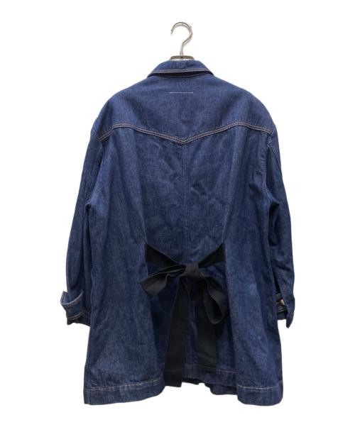 MM6 Maison Margiela（エムエムシックスメゾンマルジェラ）MM6 Maison Margiela (エムエムシックスメゾンマルジェラ) デニムジャケット ブルー サイズ:36の古着・服飾アイテム