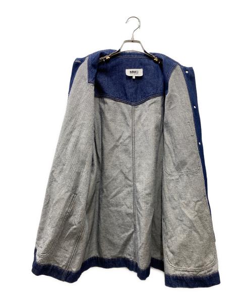 MM6 Maison Margiela（エムエムシックスメゾンマルジェラ）MM6 Maison Margiela (エムエムシックスメゾンマルジェラ) デニムジャケット ブルー サイズ:36の古着・服飾アイテム