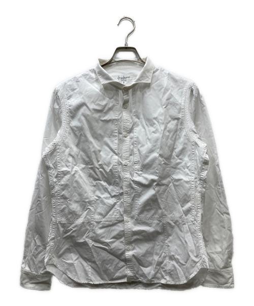 Yohji Yamamoto pour homme（ヨウジヤマモト プールオム）Yohji Yamamoto pour homme (ヨウジヤマモト プールオム) 17SS カッタウェイカラー シャツ ホワイト サイズ:3の古着・服飾アイテム