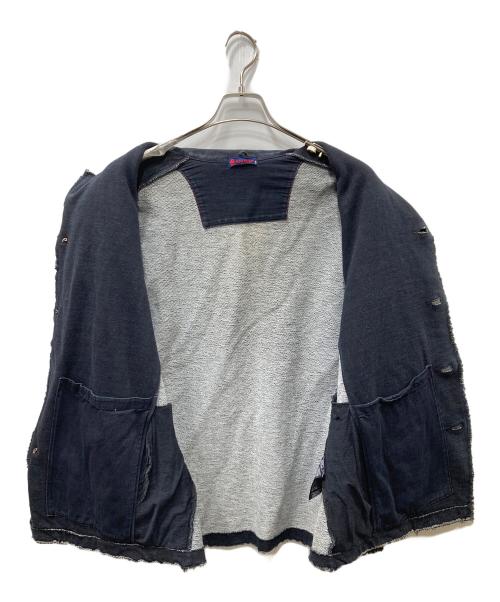 R BY 45rpm（アールバイフォーティファイブアールピーエム）R BY 45rpm (アールバイフォーティファイブアールピーエム) インディゴ染め カバーオール インディゴ サイズ:SIZE３の古着・服飾アイテム