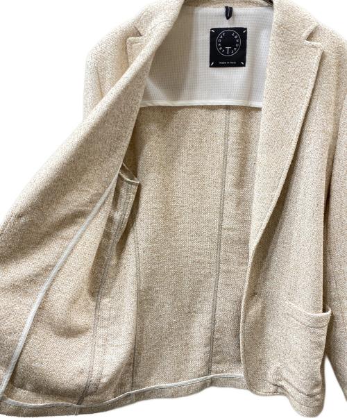 T-Jacket（ティージャケット）T-JACKET (ティージャケット) 2Bテーラードジャケット アイボリー サイズ:Sの古着・服飾アイテム