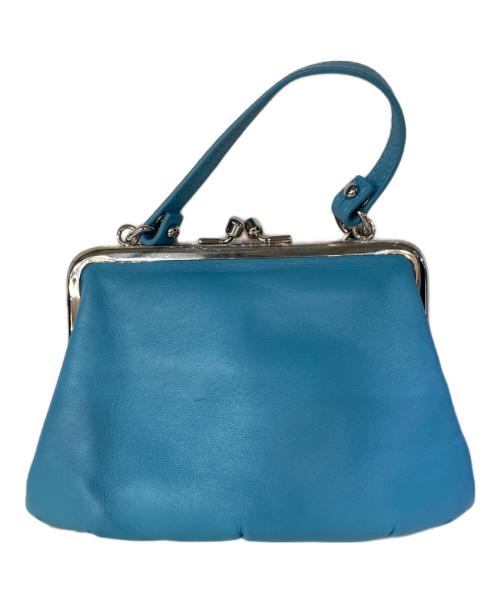 Vivienne Westwood（ヴィヴィアンウエストウッド）Vivienne Westwood (ヴィヴィアンウエストウッド) GRANNY 口金ミニショルダーバッグ ブルーの古着・服飾アイテム