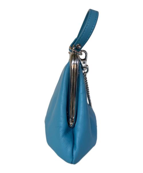 Vivienne Westwood（ヴィヴィアンウエストウッド）Vivienne Westwood (ヴィヴィアンウエストウッド) GRANNY 口金ミニショルダーバッグ ブルーの古着・服飾アイテム